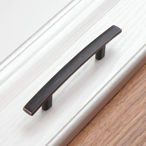 Miniatura 5 de KOOFIZO Paquete de 20 tiradores de bronce aceitado de 3 pulgadas para gabinetes de cocina, manijas de bronce frotado para gabinetes de cocina