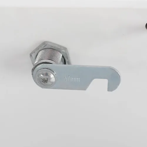 Miniatura 13 de Lavish Home - Archivador de 2 cajones con cerradura y cajón profundo, archivador rodante para debajo del escritorio, hogar u oficina (blanco)