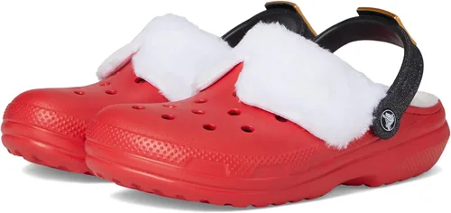 Crocs Zuecos clásicos para adultos unisex con forro, festivos