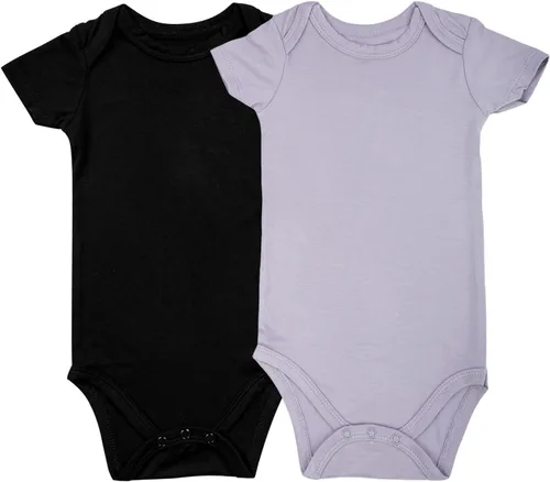 Miniatura 28 de GUISBY Body de manga corta para bebé, rayón de verano, recién nacido, niños y niñas, 0-24 meses