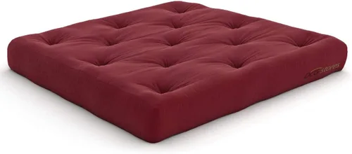 Miniatura 43 de Nirvana Futons Colchón de futón completo de 6 pulgadas, sarga azul marino, fabricado en Estados Unidos Azul marino (Navy Twill)