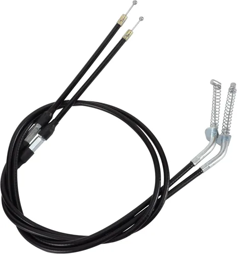 WOOSTAR Cable de freno de 50.4 pulgadas con ajustador de repuesto para 50 cc, 70 cc, 90 cc, 110 cc, 125 cc, ATV 4 ruedas, paquete de 2
