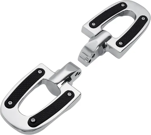 Miniatura 14 de TCT-MOTORPARTS Clavijas cromadas para estribera trasera para Harley Davidson Softail Fat Boy 18-25 Estriberas para pasajeros Estilo #20