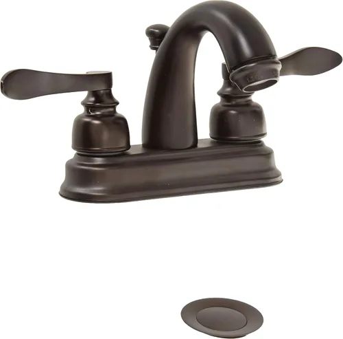 Miniatura 6 de Kingston Brass KB8611NFL - Grifo de baño central de 4 pulgadas, cromo pulido