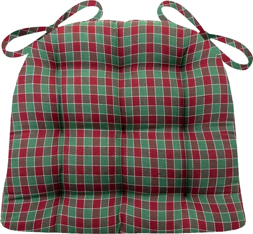 Miniatura 16 de Barnett Home Decor Almohadillas para silla de comedor con lazos - Bethanne Azul Floral Tamaño Mediano 16.5 x 18 - Cojines para silla Windsor