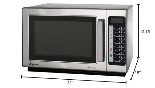 Miniatura 2 de AMANA RCS10TS Horno microondas de servicio medio, 1000 W