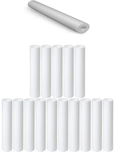 CFS Paquete de 16 cartuchos de filtro de agua de polipropileno para sedimentos compatibles con los modelos GE GXWH04F - Elimina el mal sabor y el