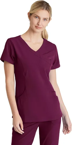 Miniatura 10 de BARCO Skechers Vitality Charge - Camiseta médica con cuello en V, tela sostenible para mujer