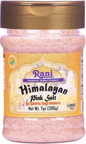Miniatura 14 de Rani Himalayan Pink Salt Granules 5 in 1 Flavors (Mint, Smokey Garlic, Italian, Pepper, Peri Peri) PET Jar ~ All Natural Vegan Gluten Friendly