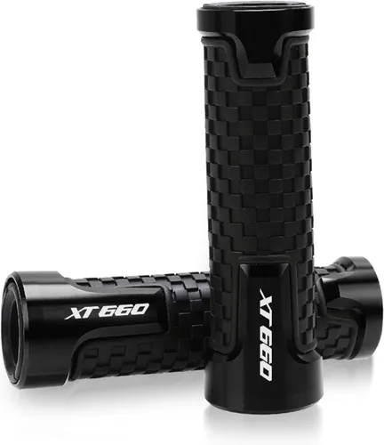 Barra de agarre de mano de 7/8 pulgadas 0.866 in para manillar de motocicleta Yamaha XT 660 XT660 X R Z 2004-2017 2016 2015 2014 2013 2012 2011 Negro