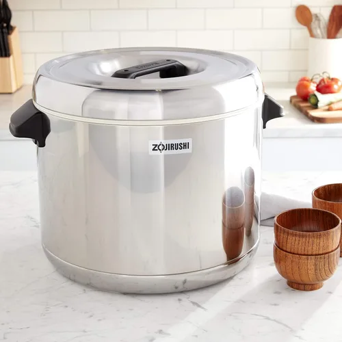 Miniatura 7 de Zojirushi RDS-400 - Calentador térmico de arroz de 4 litros, acero inoxidable