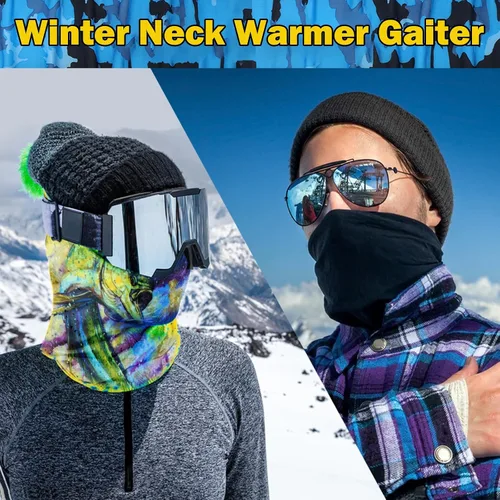 Miniatura 6 de Bufanda transpirable para el cuello, máscara facial para hombres y mujeres, senderismo, ciclismo, deportes, pesca, protección solar UV bandana