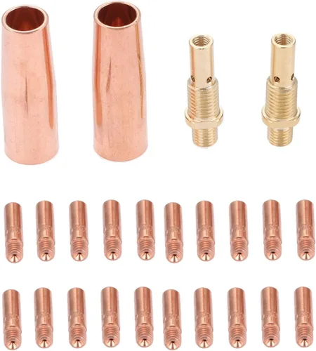 Miniatura 10 de Kit de accesorios para pistola de soldadura MIG de 0.030 pulgadas, difusores de boquilla para Miller Millermatic M-10/15 Hobart H-9/10: 25 puntas