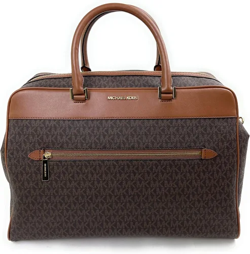 Miniatura 2 de Michael Kors Bolsa de viaje grande con funda para carrito marrón