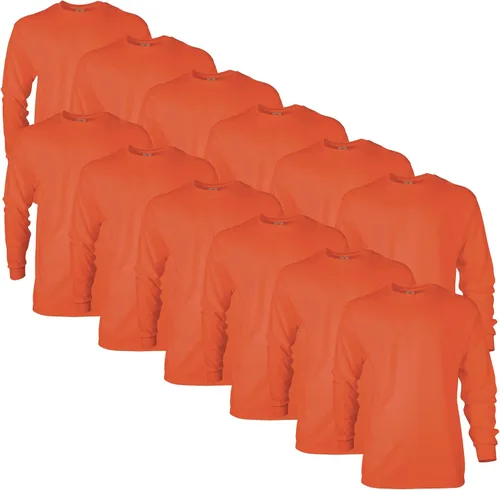 Miniatura 183 de Gildan - Camiseta de manga larga de algodón ultra estilo G2400 para adultos, paquete múltiple