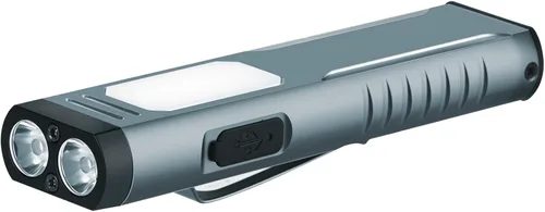 Miniatura 10 de linterna recargable EDC con beeper de sonido, linternas planas portátiles de bolsillo, linterna magnética pequeña, linterna de mano con clip de luz