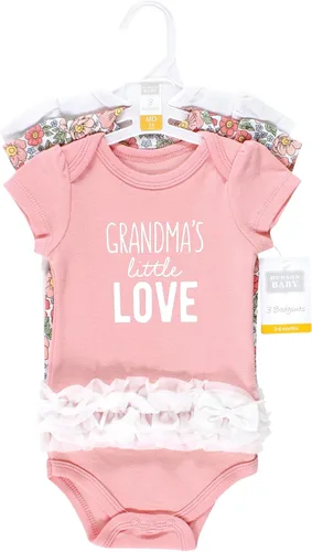 Miniatura 301 de Hudson Baby baby-girls Cotton Bodysuits 3-pack