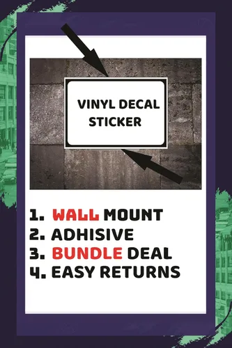 Miniatura 2 de Calcomanías de vinilo – Paquete – Calcomanías de señales de seguridad y advertencia y almacén – Reloj para carretillas elevadoras Y1-paquete de 6