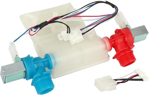 Whirlpool W11210459 - Válvula de entrada de agua para lavadora, repuesto para W10701459 W10838319 W10869799 PS11757114 W11038711 W11210459VP, color