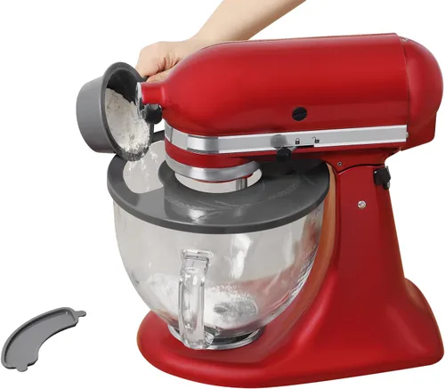 Miniatura 9 de Lawenme KitchenAid K5GB - Cubierta para cuenco de vidrio para batidora de 5 cuartos de galón con cabezal inclinable, protector contra salpicaduras