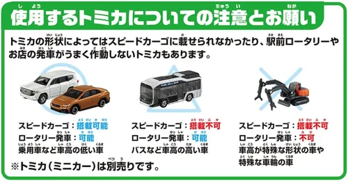 Miniatura 9 de Takara Tomy Plarail ¡Juguemos más con Tomica! Hakkou! Escenas llenas de escenas frente a la estación Rotary Set, juguete de tren, para edades de 3