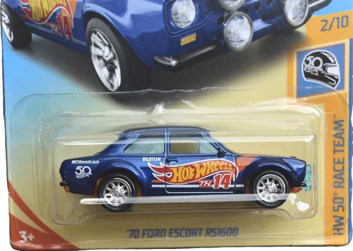 Miniatura 2 de Hot Wheels Super Treasure Hunt '70 Ford Escort RS1600 - Ford Escort RS1600