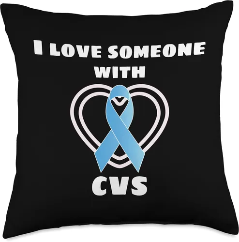 Miniatura 5 de CVS Awareness Support Apparel Awareness I Love Someone with CVS, 16 x 16 pulgadas, multicolor