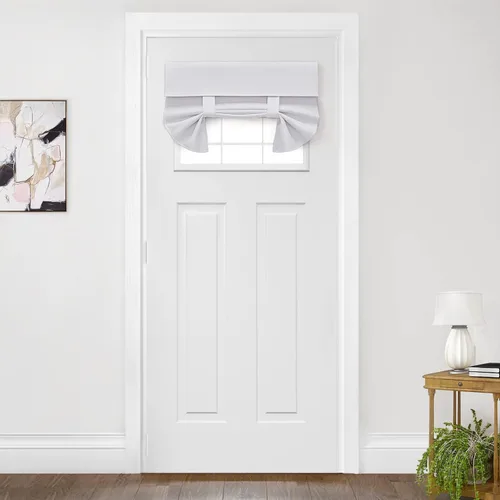Miniatura 48 de HOMEIDEAS Cortinas Opacas para Aula para Puerta Principal, Cubierta de Ventana de Puerta de Aula, Persianas de Privacidad con Aislamiento Térmico