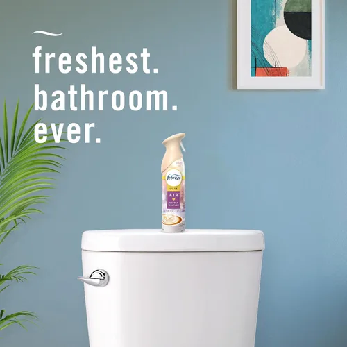 Miniatura 7 de Febreze ambientador en aerosol en bruma, spray para combatir olores en habitación, ambientadores para el hogar y baño y cocina, lata de aerosol