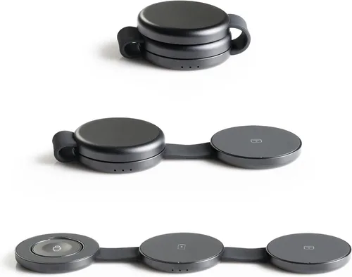 Miniatura 10 de AT&T Almohadilla de carga inalámbrica Qi de 15 W, estación de carga rápida USB-C compatible con fundas para iPhone 17/16/15/14, AirPods, Samsung