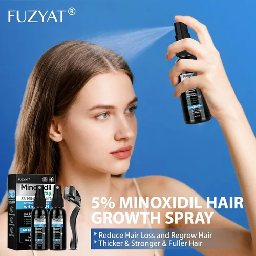 Miniatura 4 de Tratamiento de pérdida de cabello de minoxidil al 5% para hombres, minoxidil para mujeres, aerosol para el crecimiento del cabello, para hombres