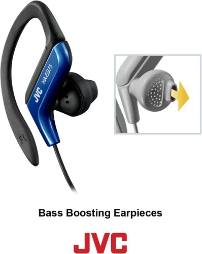 Miniatura 3 de JVC HAEB75B - Auriculares deportivos con clip (Negro)