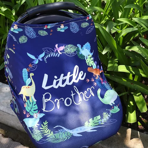 Miniatura 5 de Funda de asiento de automóvil para bebé, para niños, toldo de asiento de automóvil Little Brother, fundas de lactancia multiusos, cubierta de hermano