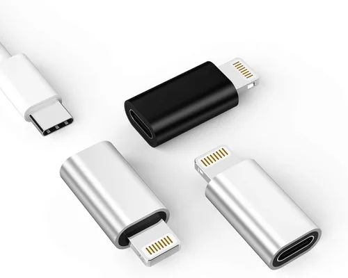 Miniatura 10 de Paquete de 3 adaptadores Lightning hembra a USB-C macho, tipo de carga para iPhone 11, iPad Pro, Samsung Galaxy S20, Note 10, LG V50, HTC U12, Nexus
