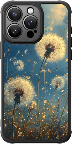Miniatura 73 de FUNMIKO Funda para iPhone 16 Plus, carga inalámbrica y protección de grado militar, diseño floral moderno para mujeres y niñas, funda antideslizante