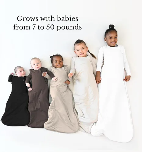Miniatura 5 de KYTE BABY Saco de dormir unisex con rayón para bebés y niños pequeños, 1,0 Tog Esmeralda