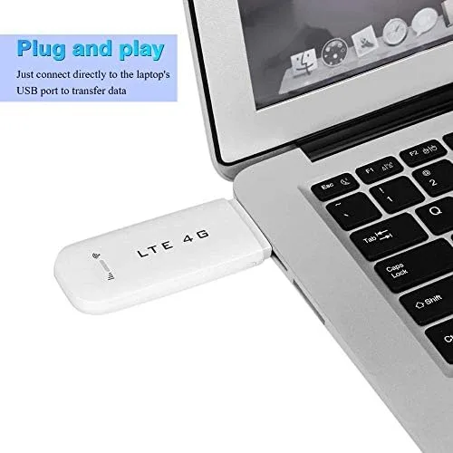Miniatura 4 de Adaptador de red USB 4G LTE de alta velocidad enrutador de punto de acceso, comparte hasta 8 usuarios Plug and Play para el sudeste asiático, África