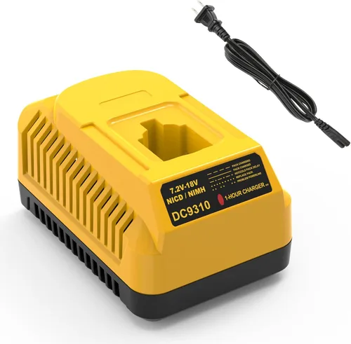 Miniatura 7 de Powilling DC9310 Cargador rápido de repuesto para cargador de batería Dewalt de 18 V DC9096 DC9098 DC9099 DC9091 DC9071 DE9057 DW9096 compatible