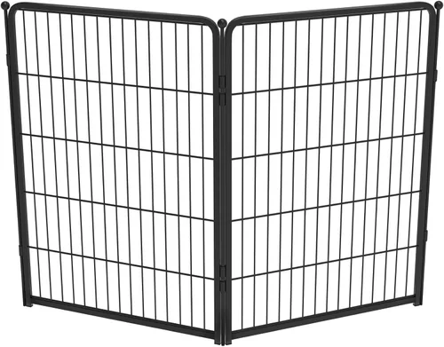 Miniatura 98 de FXW Homeplus Unleashed Corralito para Perros de Interior - Juego Sin Estrés y Seguro, Resistente de 24 Pulgadas 4 Paneles Corral para Cachorros