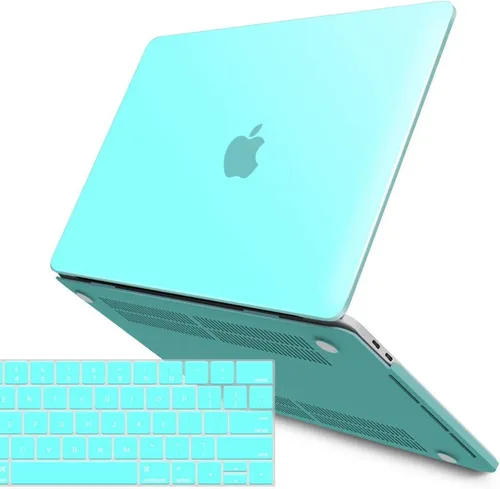 Miniatura 14 de IBENZER Compatible con Funda para MacBook Pro de 15 Pulgadas 2019 2018 2017 2016 A1990 A1707, Funda Rígida de Plástico con Cubierta de Teclado