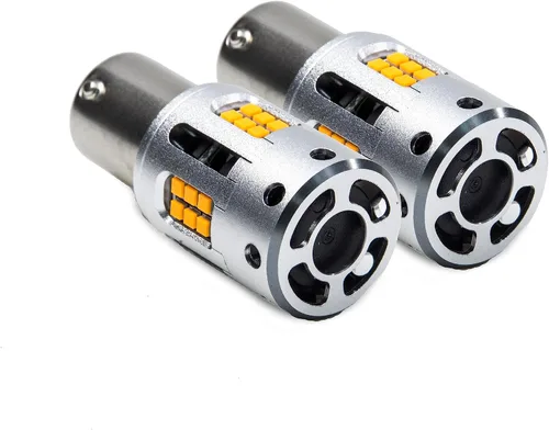 Miniatura 20 de PA 2 bombillas LED azules 13SMD 1156 para señal de giro, marcador lateral, respaldo de parada, luz trasera