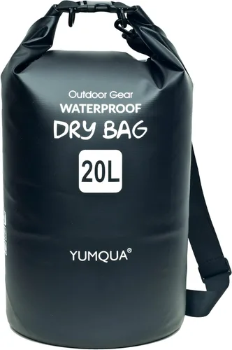 Miniatura 10 de YUMQUA Bolsas secas impermeables 5L/10L/20L/30L/40L para mujeres y hombres, bolsa seca flotante enrollable bolsa de almacenamiento impermeable