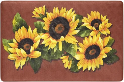Miniatura 8 de Achim Home Decor - Tapete antifatiga para suelo, 18 x 30 pulgadas, diseño de gallo, impermeable, antideslizante, fácil de limpiar, tapete acolchado