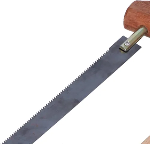 Miniatura 9 de Sierra de marco profesional, sierra de arco de mano de carpintero para corte de madera, herramienta grande de sierra de mano de madera de teca