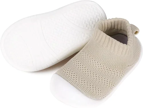 Miniatura 125 de Zapatos de bebé Pantuflas para niños pequeños, calcetines para niños y niñas, suela antideslizante