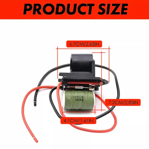 Miniatura 4 de Nueva resistencia de relé del motor del ventilador del radiador para Chevrolet Cruze Sonic Opel 620-658, 13360890, 13427161, 13427160, 13289627