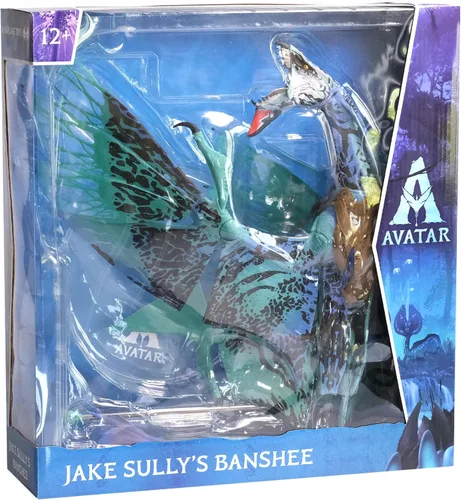 Miniatura 3 de McFarlane - Avatar MEGA Banshee - A1 Banshee de Jake Sully (Bob), Multicolor