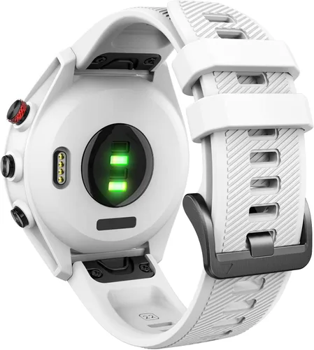 Miniatura 14 de ANCOOL Correa de reloj Garmin S62/Forerunner 945/955/965/970, banda de silicona de 0.866 pulgadas para Fenix 8 de 1.772 pulgadas, Fenix 7/6/5, Negro