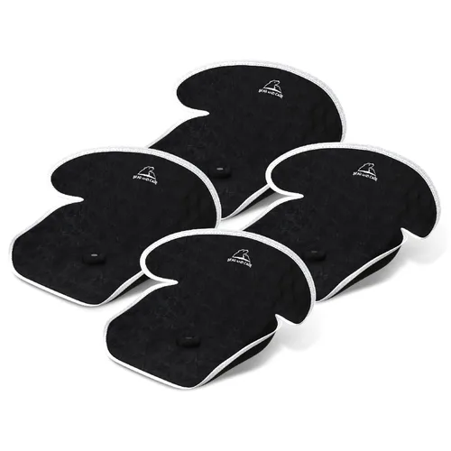 Miniatura 13 de Bear and Care - Almohadillas de charco - Cochecitos, gorilas y almohadilla de asiento de automóvil, funda impermeable y lavable a máquina en el Negro