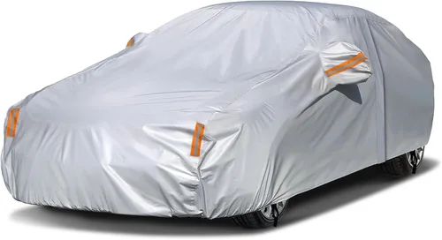 Miniatura 15 de Funda de coche para Jeep Wrangler de 2 puertas 1987-2026 JK JL CJ YJ TJ para exteriores, impermeable, sol, lluvia, nieve, granizo, protección UV